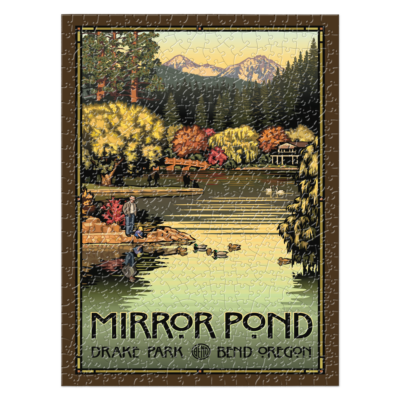Mirror Pond Autumn - Drake Park - Bend, Oregon