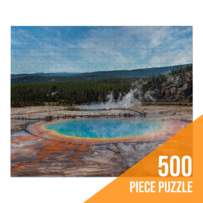 Grand Prismatic Spring, Yellowstone National Park by Cliff Baker