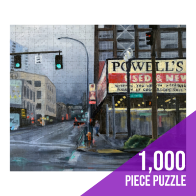 1,000 Piece City of Books by Josh Gates