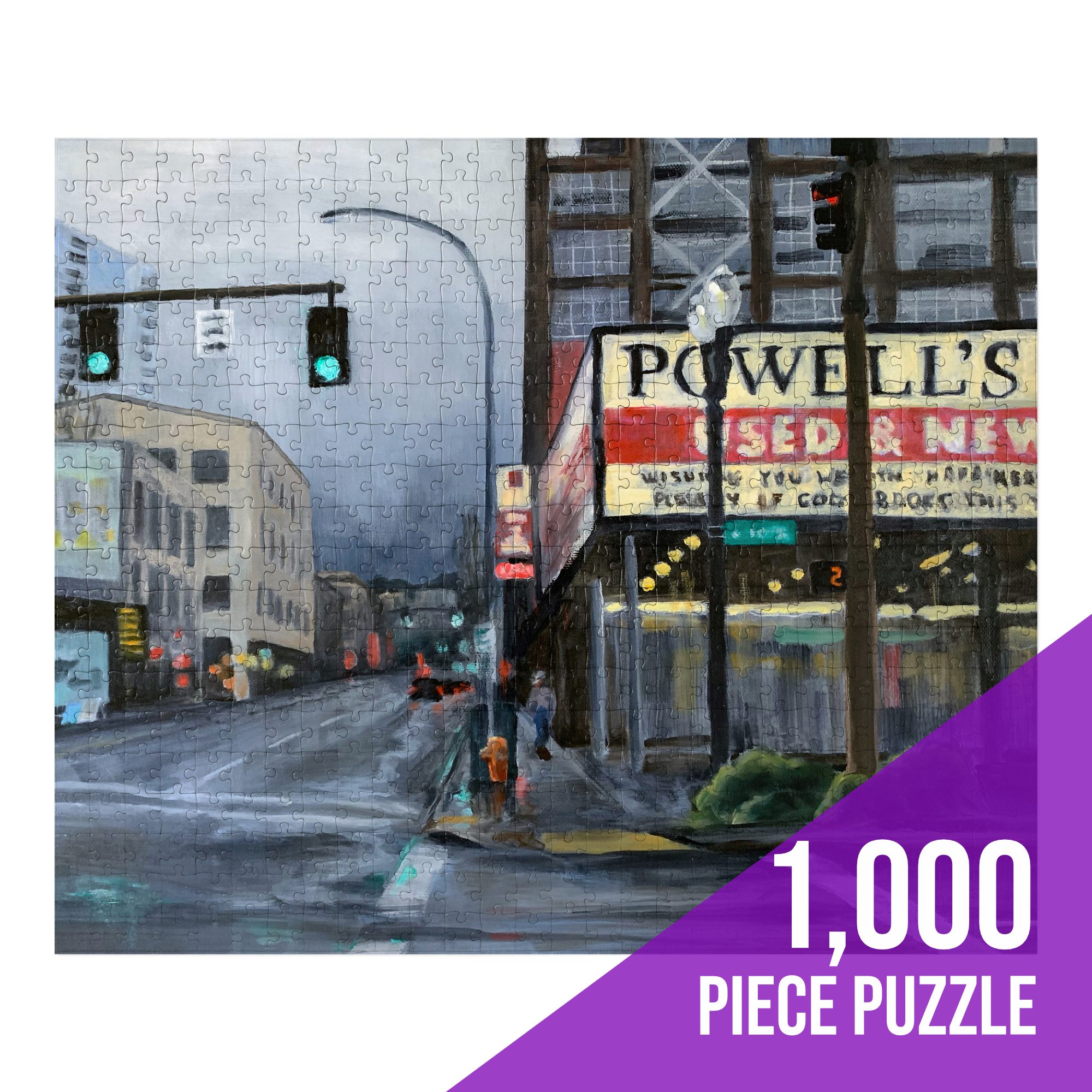 1,000 Piece City of Books by Josh Gates