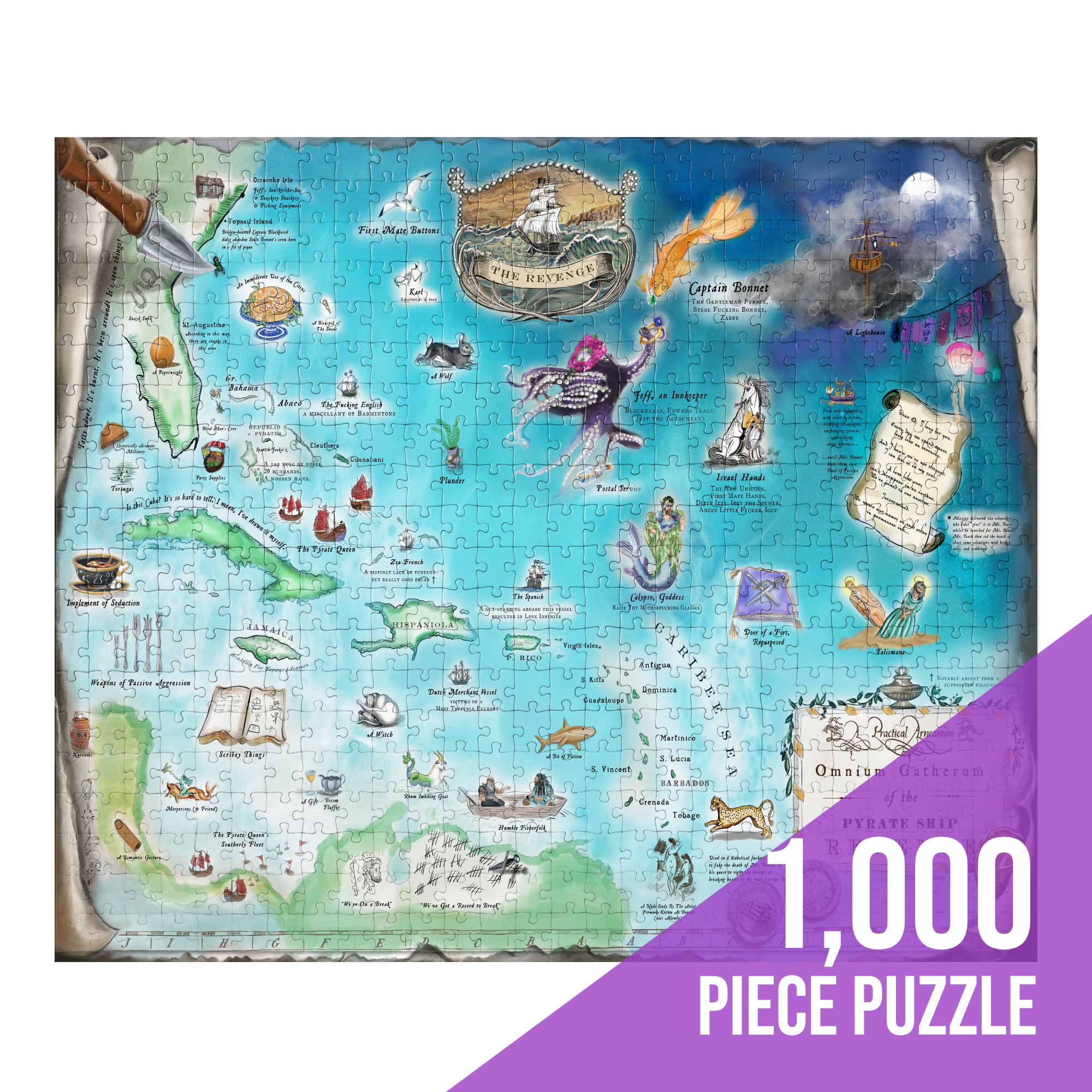 1,000 Piece The Revenge: A Map of the OFMD Universe