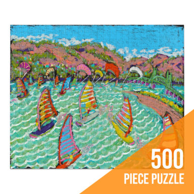 Hood River Wind Surfers by Paul Lockhart