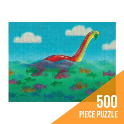 Gummie Plesiosaur by Christine Mitzuk