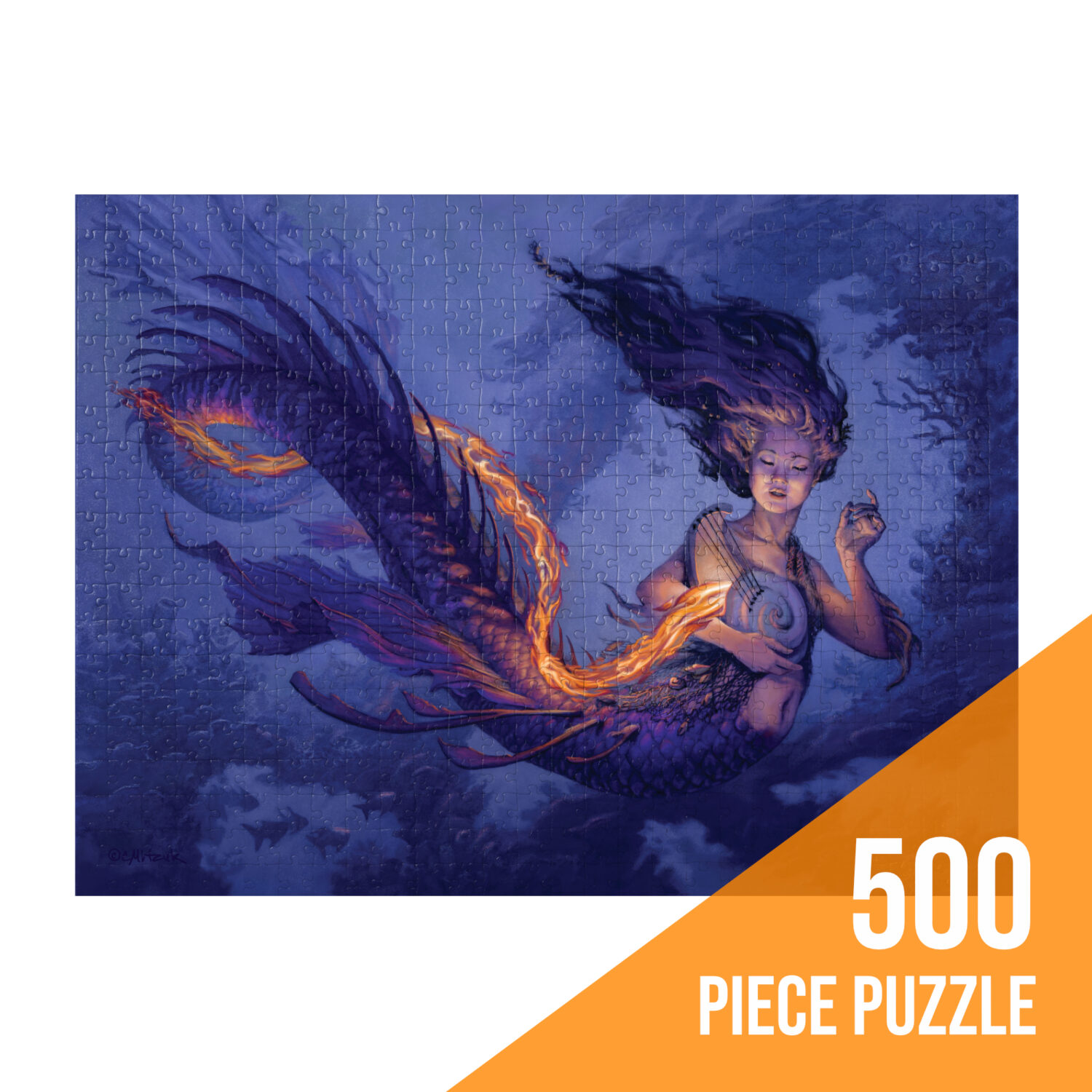 Water Elemental by Christine Mitzuk